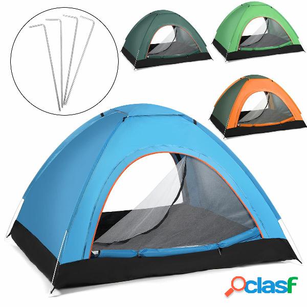 Tenda della spiaggia di escursione di viaggio allaperto