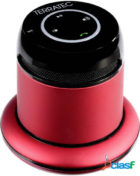 Terratec CONCERT mobile Altoparlante Bluetooth Rosso