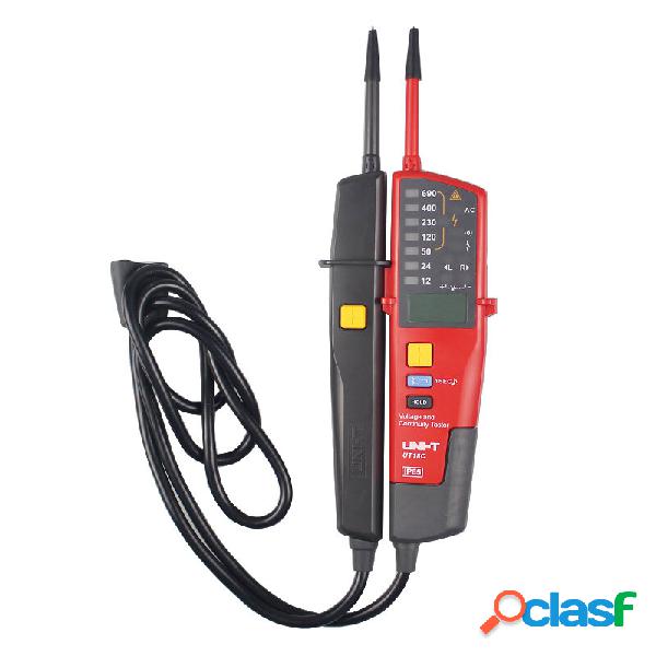 Tester di tensione UNI-T® UT18C 0 ~ 690 V CA CC Display LCD