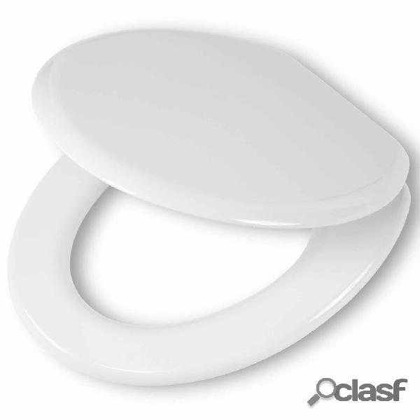 Tiger Sedile WC a Chiusura Morbida Reno in MDF Bianco