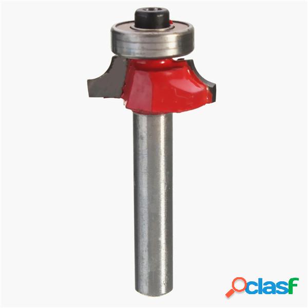 Tondo in metallo 1/4 x 1/4 di pollice sopra bordatura fresa