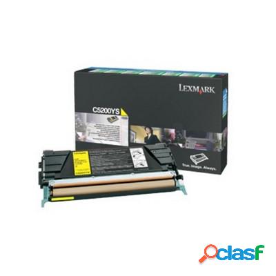 Toner Lexmark C5200YS originale GIALLO