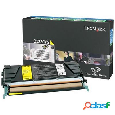 Toner Lexmark C5220YS originale GIALLO