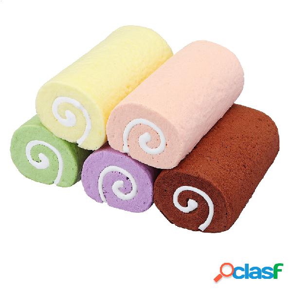 Torta Squishy Swiss Roll 10CM Cuscino da polso Cuscino a