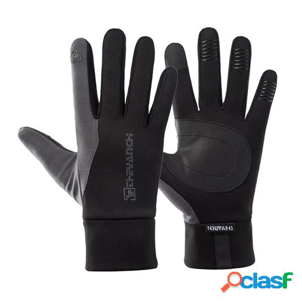 Touchscreen antiscivolo Inverno caldo termico Guanti Sci
