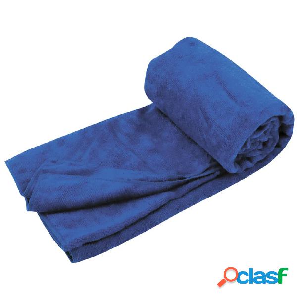 Travelsafe Asciugamano da Viaggio in Microfibra L Blu Reale