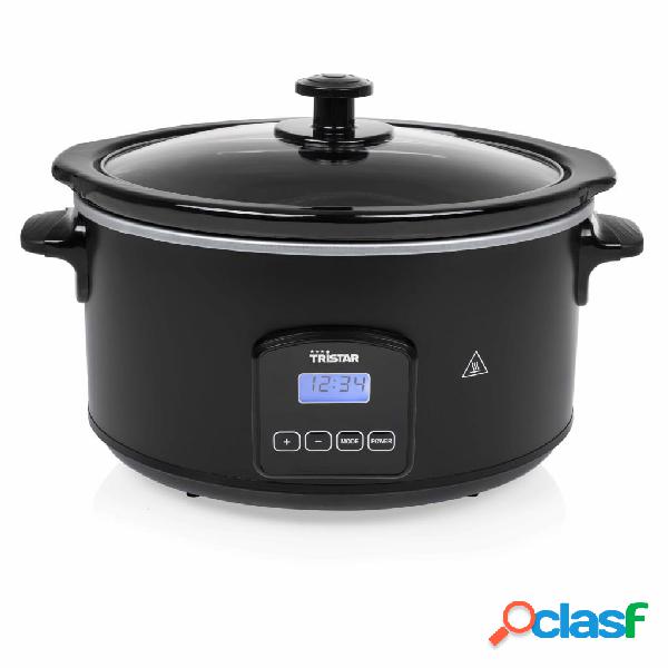 Tristar Pentola Slow Cooker 210 W 4,5 L Nera