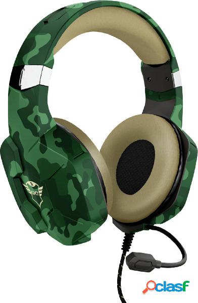 Trust GXT 323C CARUS Gaming Cuffie Over Ear via cavo Stereo