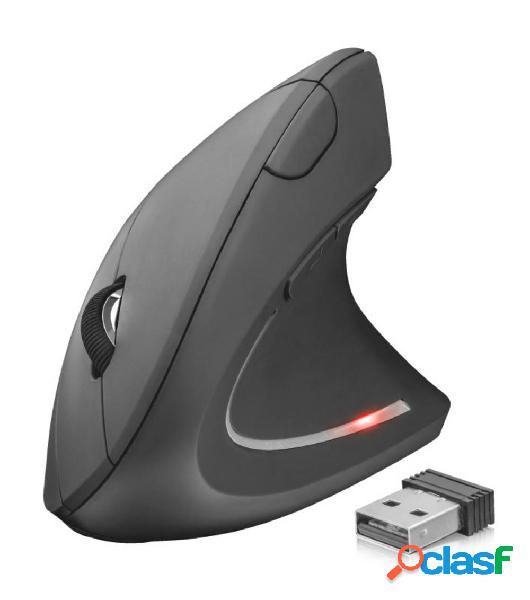 Trust Verto Mouse ergonomico wireless Senza fili (radio)