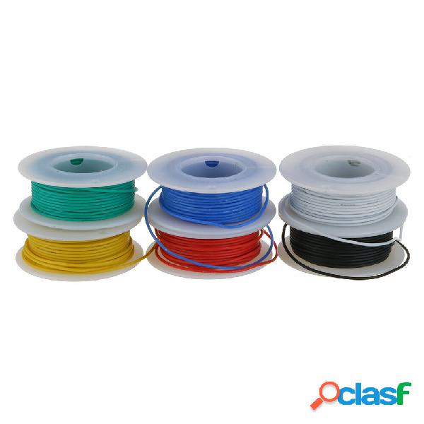URUAV 60m 28AWG Flessibile Silicone Filo Elettrico Isolato