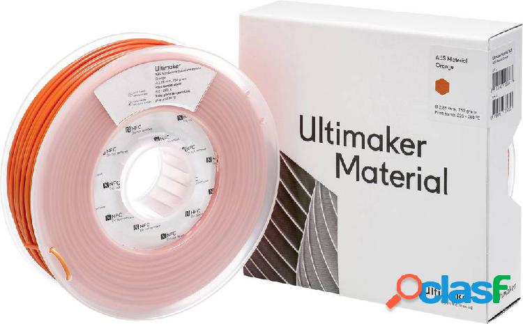 Ultimaker ABS - M2560 Orange 750 - 206127 Filamento per