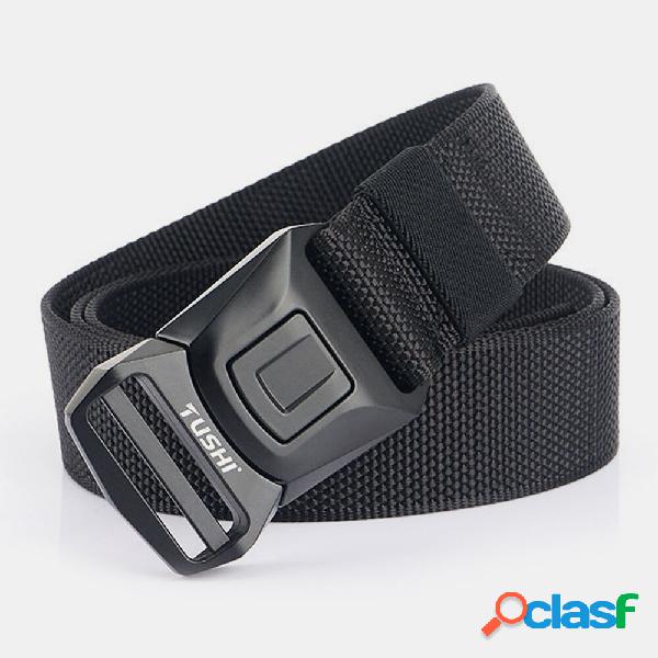 Uomo Nylon Fibbia con inserto a sgancio rapido 125 cm