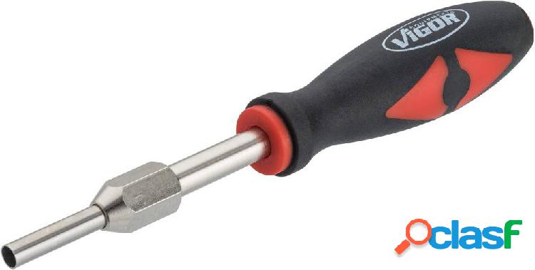 Utensile per il rilascio di cavi 1 Vigor V4451-1