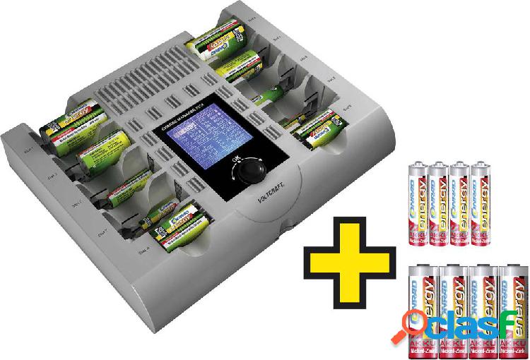 VOLTCRAFT Caricabatterie universale NiCd, NiMH, NiZn