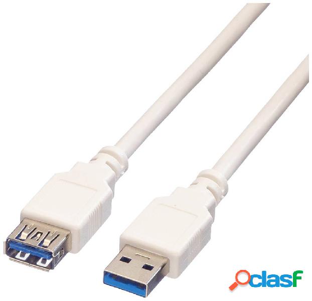 Value Cavo USB USB 3.2 Gen1 (USB 3.0) Spina USB-A, Presa