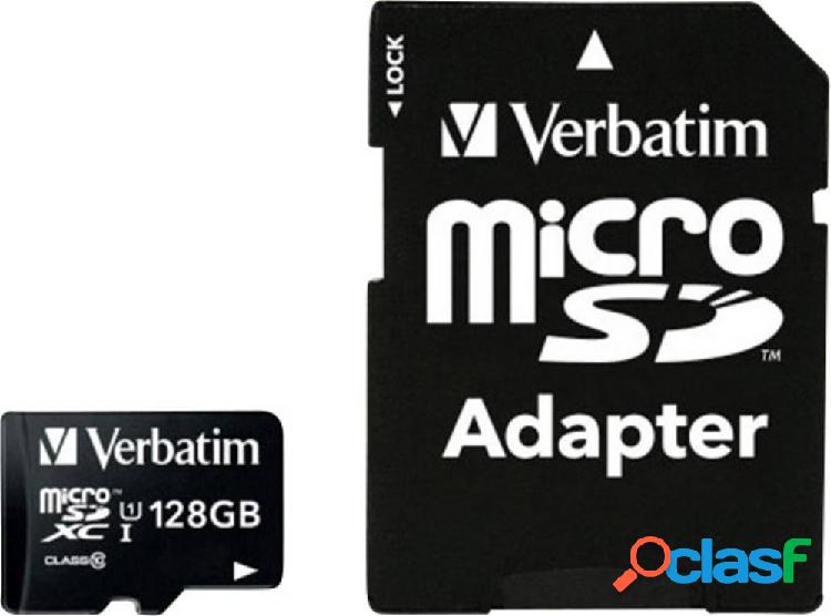 Verbatim Premium Scheda microSDXC 128 GB Class 10 incl.