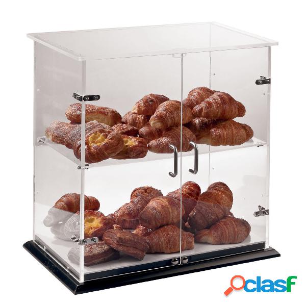 Vetrina Per Brioches Cm 50x33 H53 Plexiglass, peso 13,03 kg