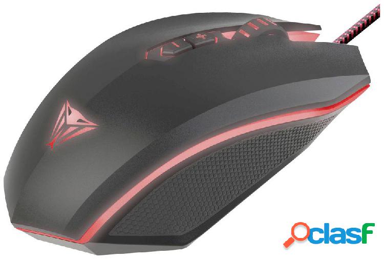 Viper PV530OULK Mouse da gioco USB Ottico Nero, Rosso 7