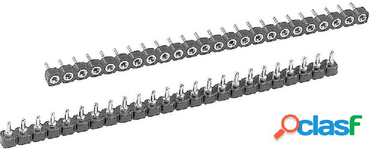 W & P Products 186-03-1-50-00 Presa per IC Passo: 2.54 mm