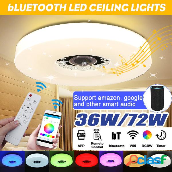 WIFI LED Lampada da soffitto 256 RGB bluetooth Music Speaker