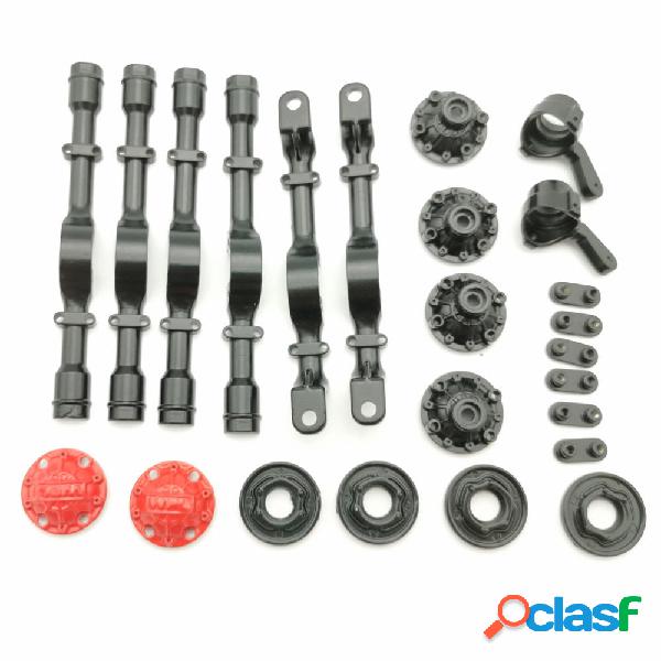 WPL Original Metal 6X6 Bridge Axle Shell per 1/16 B16 B36 RC