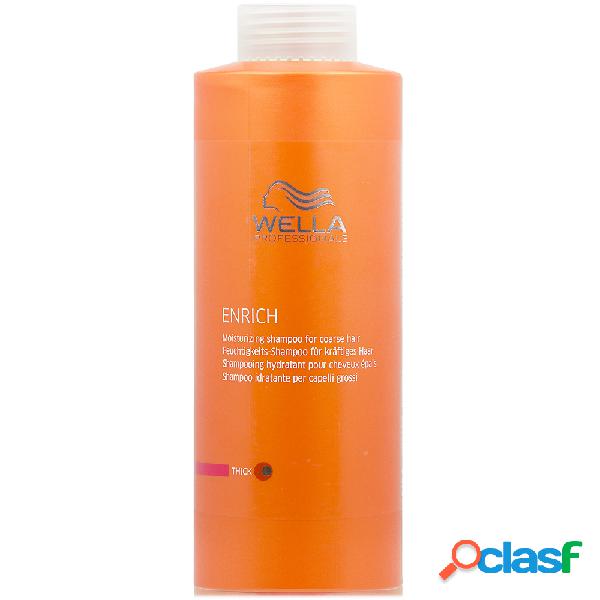 Wella Enrich Shampoo Idratante per Capelli Grossi 1000ml