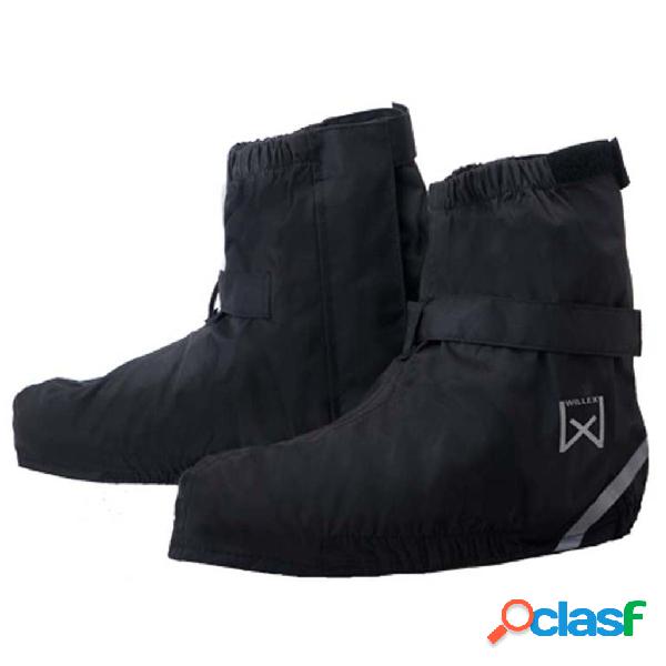 Willex Copriscarpe da Ciclismo Corte 36-39 Nero 29426