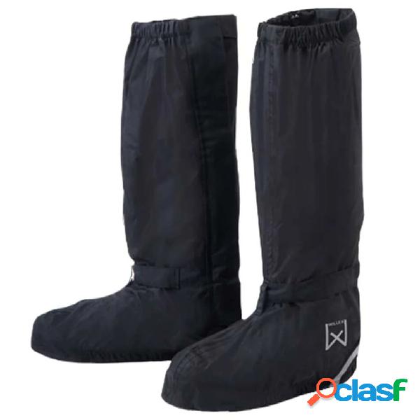 Willex Copriscarpe da Ciclismo Lunghe 36-39 Nero 29426