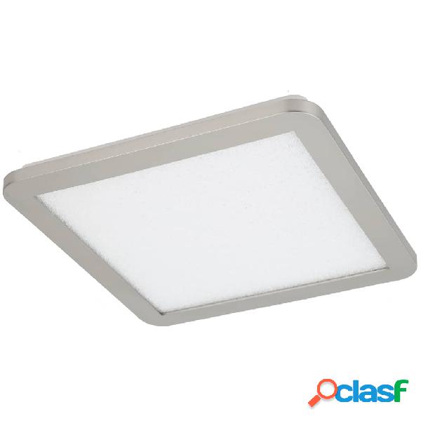 Wofi Plafoniera a LED Donna 23x23 cm Cromo