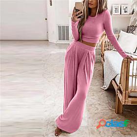 Womens 1 set Loungewear Sets Simple Fashion Comfort Pure