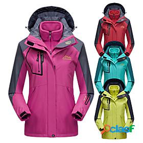 Womens Autumn / Fall Winter Hiking 3-in-1 Jackets Ski Jacket