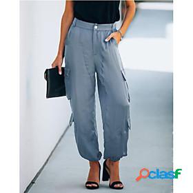Womens Casual / Sporty Athleisure Multiple Pockets Jogger
