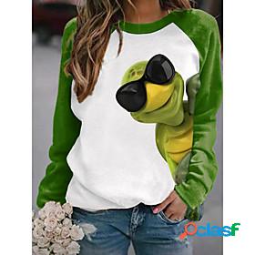 Womens Graphic 3D Hoodie Sweatshirt Print 3D Print Daily