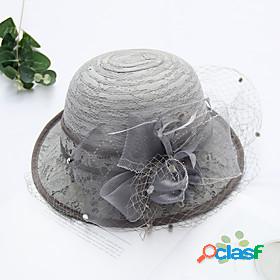 Womens Party Party Wedding Special Occasion Party Hat Solid
