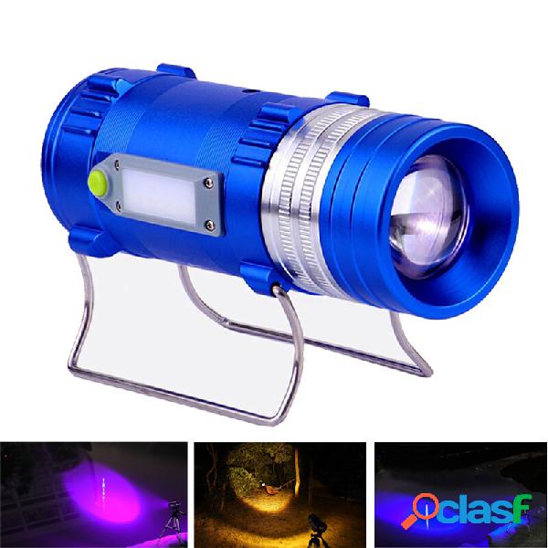 XANES 600LM LED a 4 colori 500M Range Zoomable ricaricabile