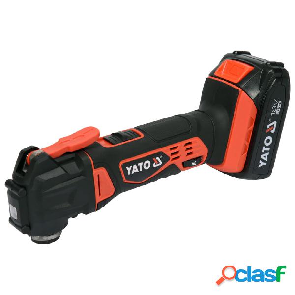 YATO Attrezzo Oscillante Multifunzione con Batteria 2,0Ah