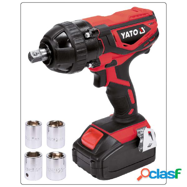 YATO Trapano Avvitatore a Impatto Batteria 2,0Ah Li-ion 1/2"