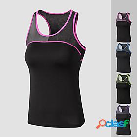 YUERLIAN Womens Sleeveless Workout Tank Top Running Tank Top