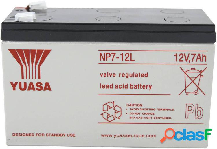 Yuasa NP7-12 L NP7-12 L Batteria al piombo 12 V 7 Ah