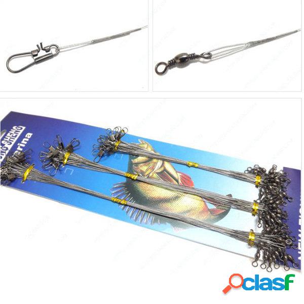 ZANLURE 18/23 / 28CM Impermeabile Anti Bite Steel Wire