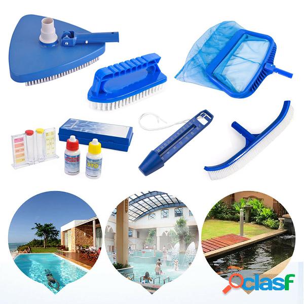 ZANLURE 6PCS Piscina Skimmer Net Rashish Cleaning Rake +