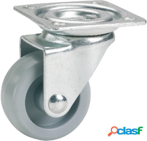 dörner + helmer 790140C Ruote orientabili con piastra