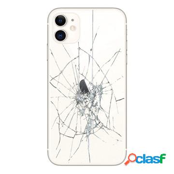 iPhone 11 Back Cover Repair - Glass Only - White