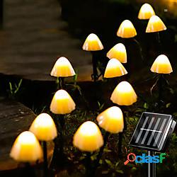 luci solari esterne impermeabili a fungo a led luci 6m