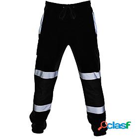 mens work pants cargo, night high visibility reflective