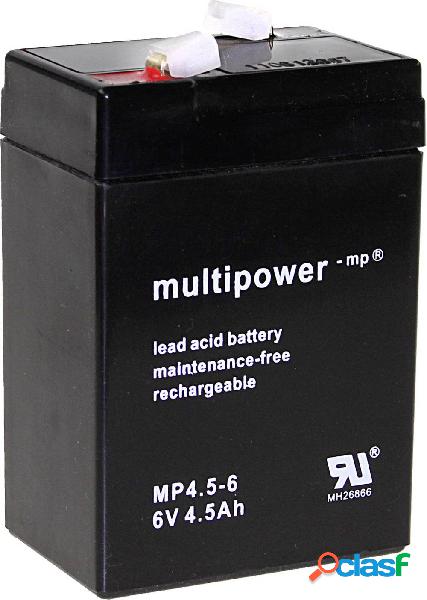 multipower PB-6-4,5-4,8 MP4,5-6 Batteria al piombo 6 V 4.5