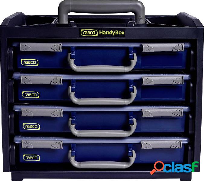raaco HandyBox 55x4 Telaio di supporto per scatole porta