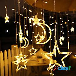 ramadan eid luci led luna stella tenda luci fata ghirlande