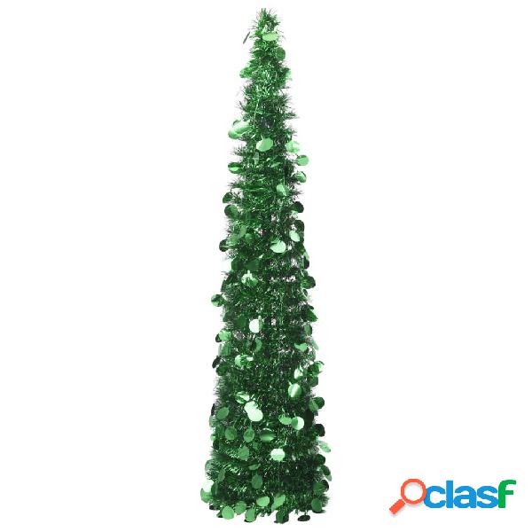 vidaXL Albero di Natale Artificiale Apribile Verde 150 cm