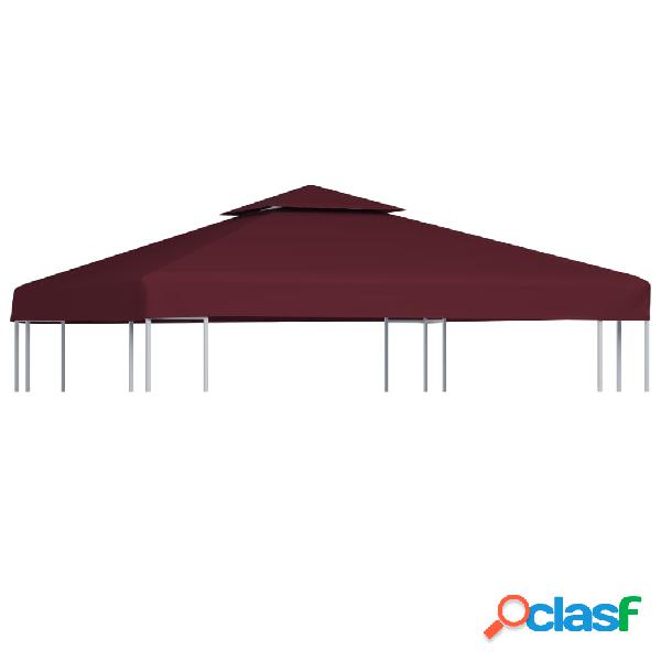 vidaXL Copertura Superiore per Gazebo a 2 Strati 310g/m²